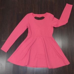 Bethany Mota, XL, Pink, Long Sleeve Dress.